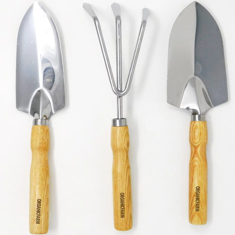 Ensemble d'outils de jardin 3 pièces Evergreen