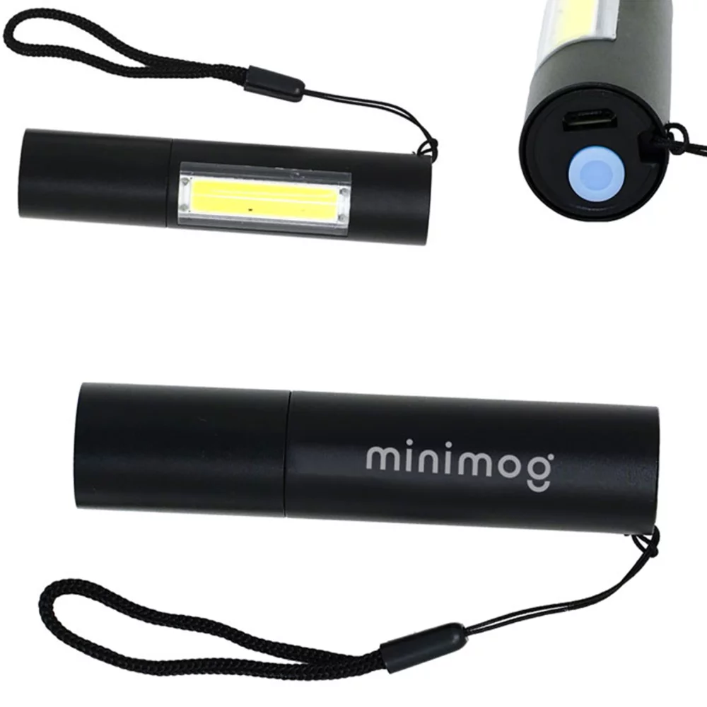 reNew Rechargeable Metal Flashlight