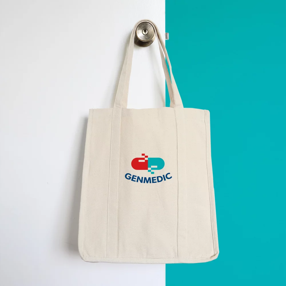 12 oz Cotton Jumbo Tote Bag