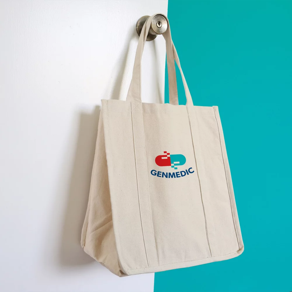 12 oz Cotton Jumbo Tote Bag