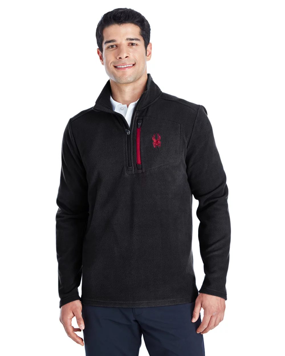 Pullover en polaire à quart de zip Transport pour hommes SPYDER