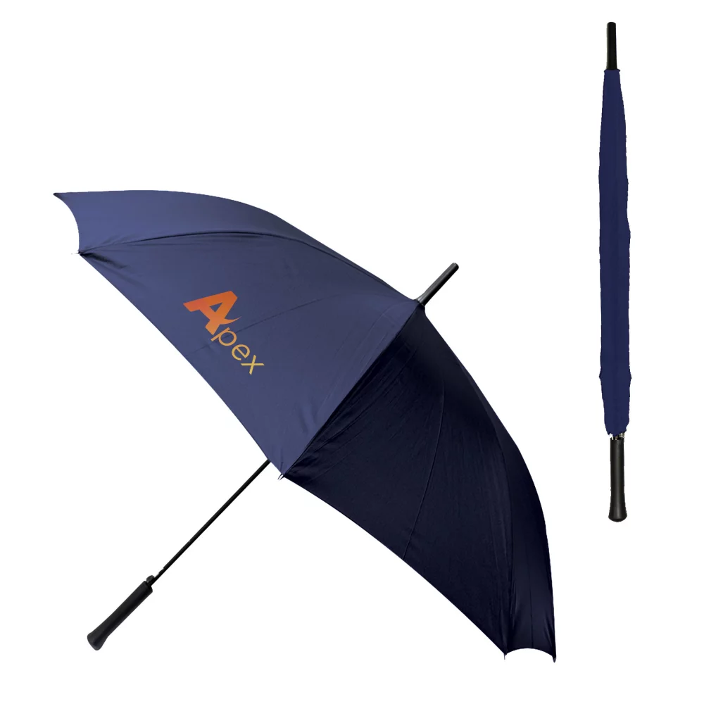 PARAPLUIE EXÉCUTIF : 46" d'arc avec poignée droite