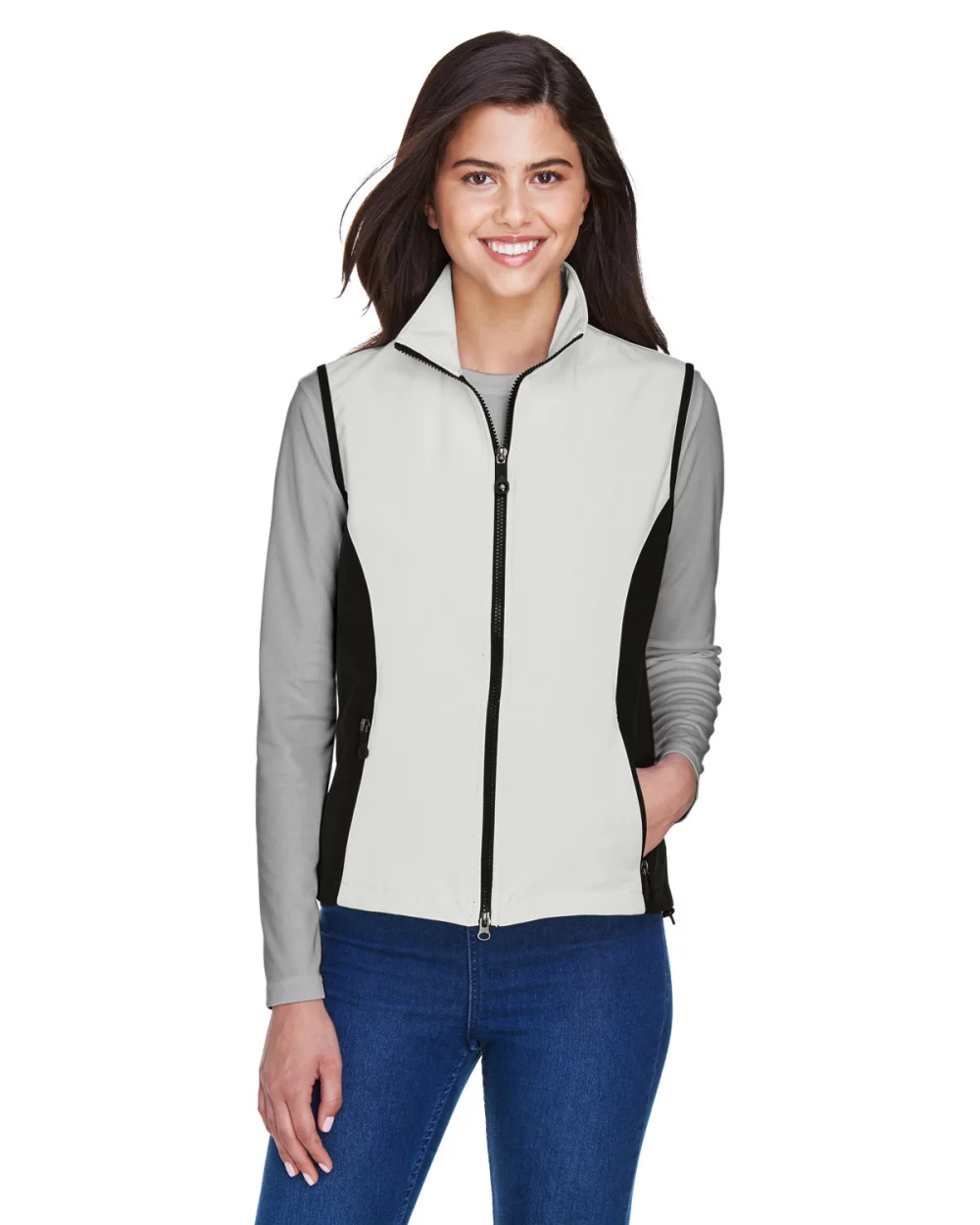 Gilet sans manches en softshell performant à trois couches pour dames de NORTH END