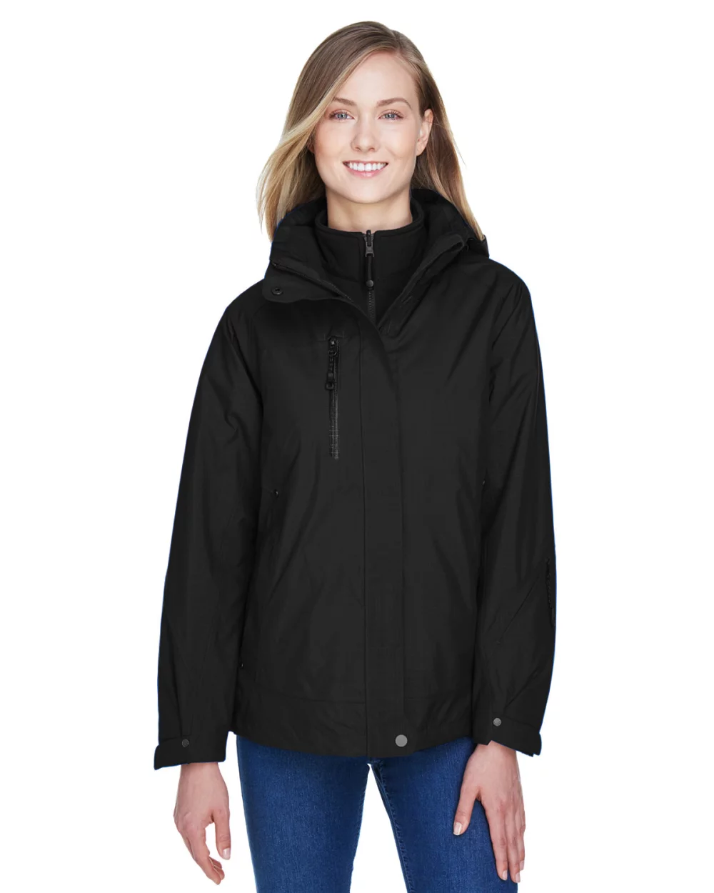 NORTH END Ladies' Caprice 3-in-1 Jacket with Soft Shell Liner
