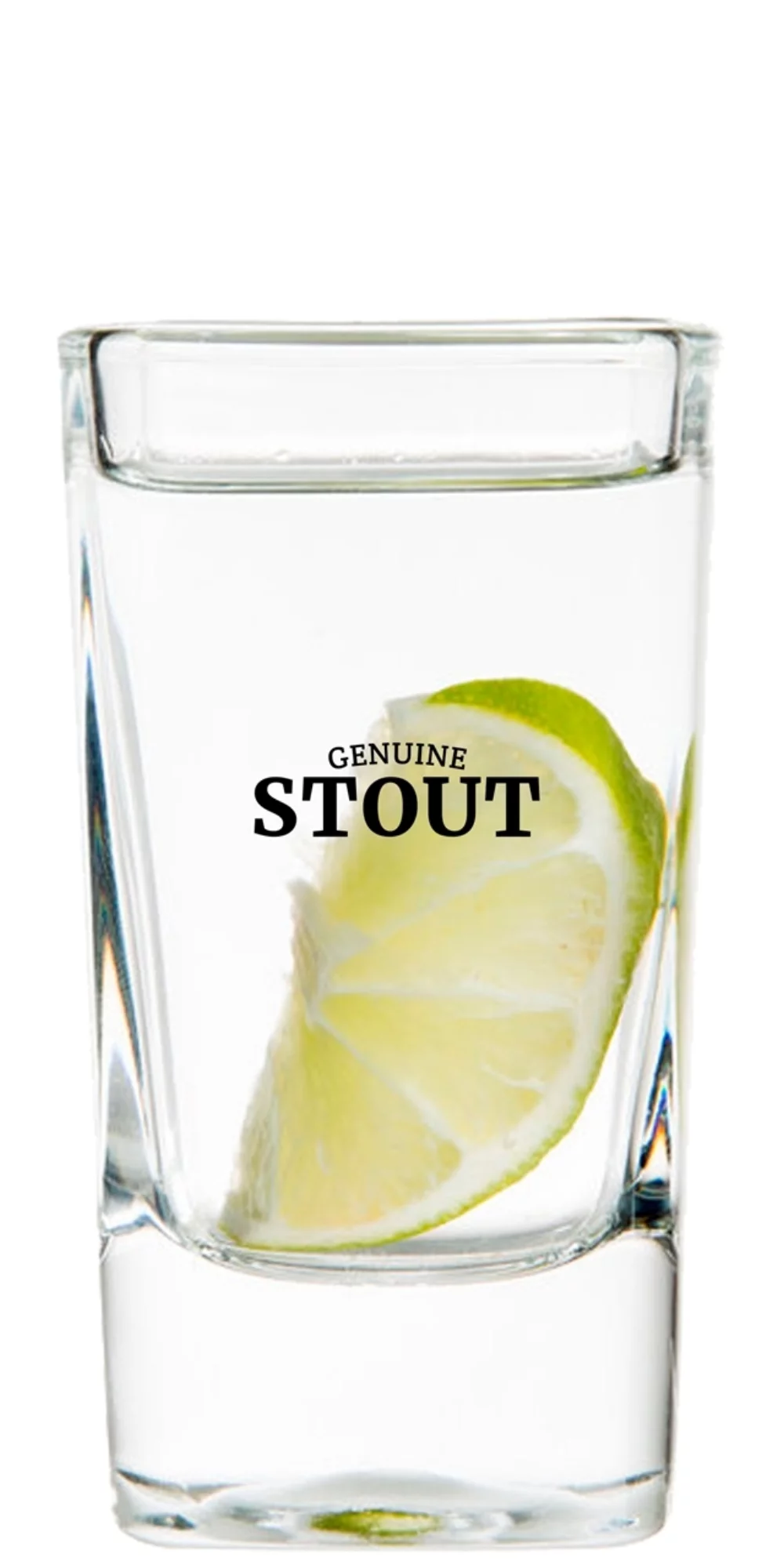 Contemporary Shot 2.75oz glass