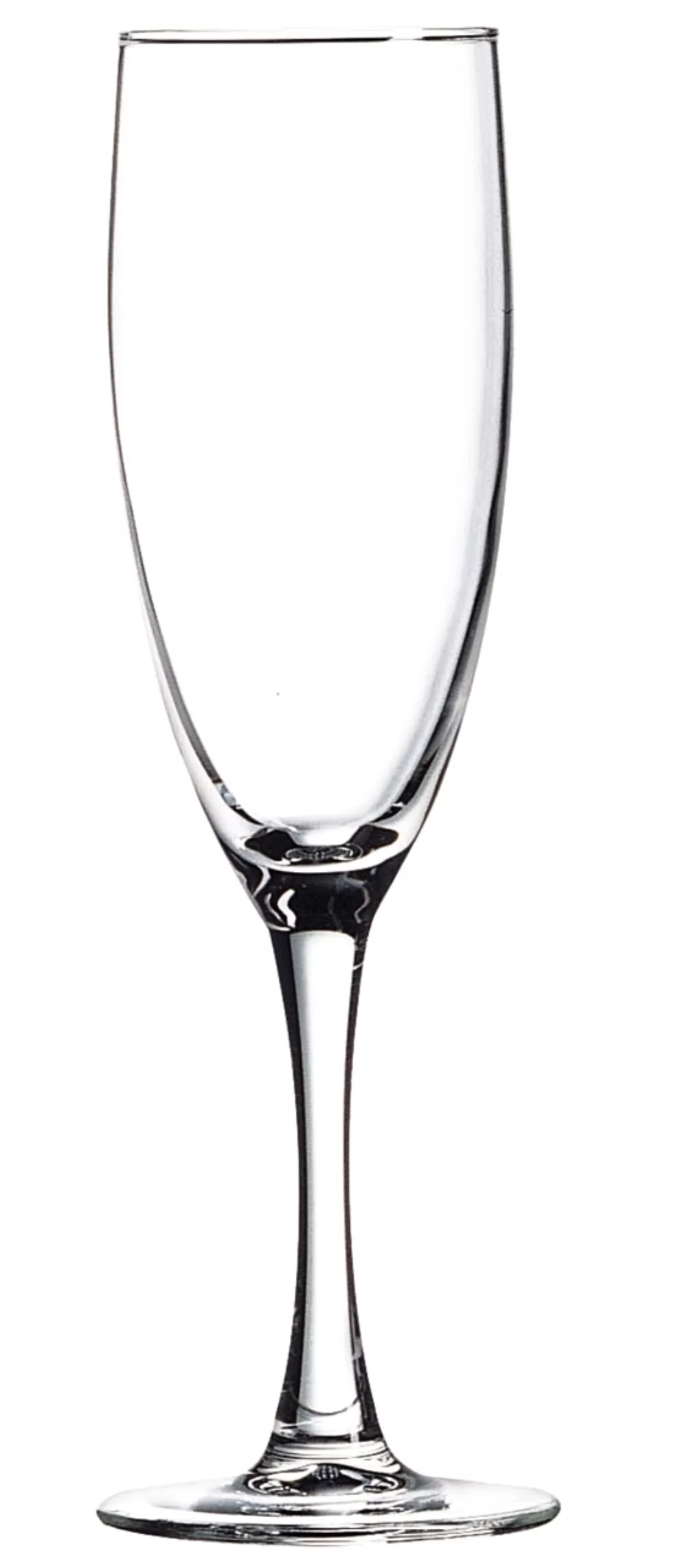 Champagne 5.75oz flute clear glass