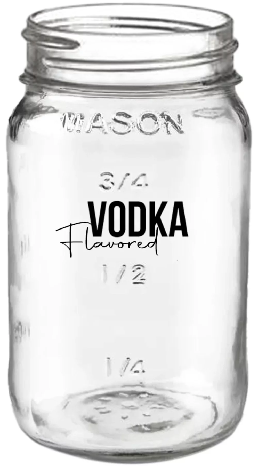 Pot Mason de 16 oz de forme carrée, en verre gaufré.