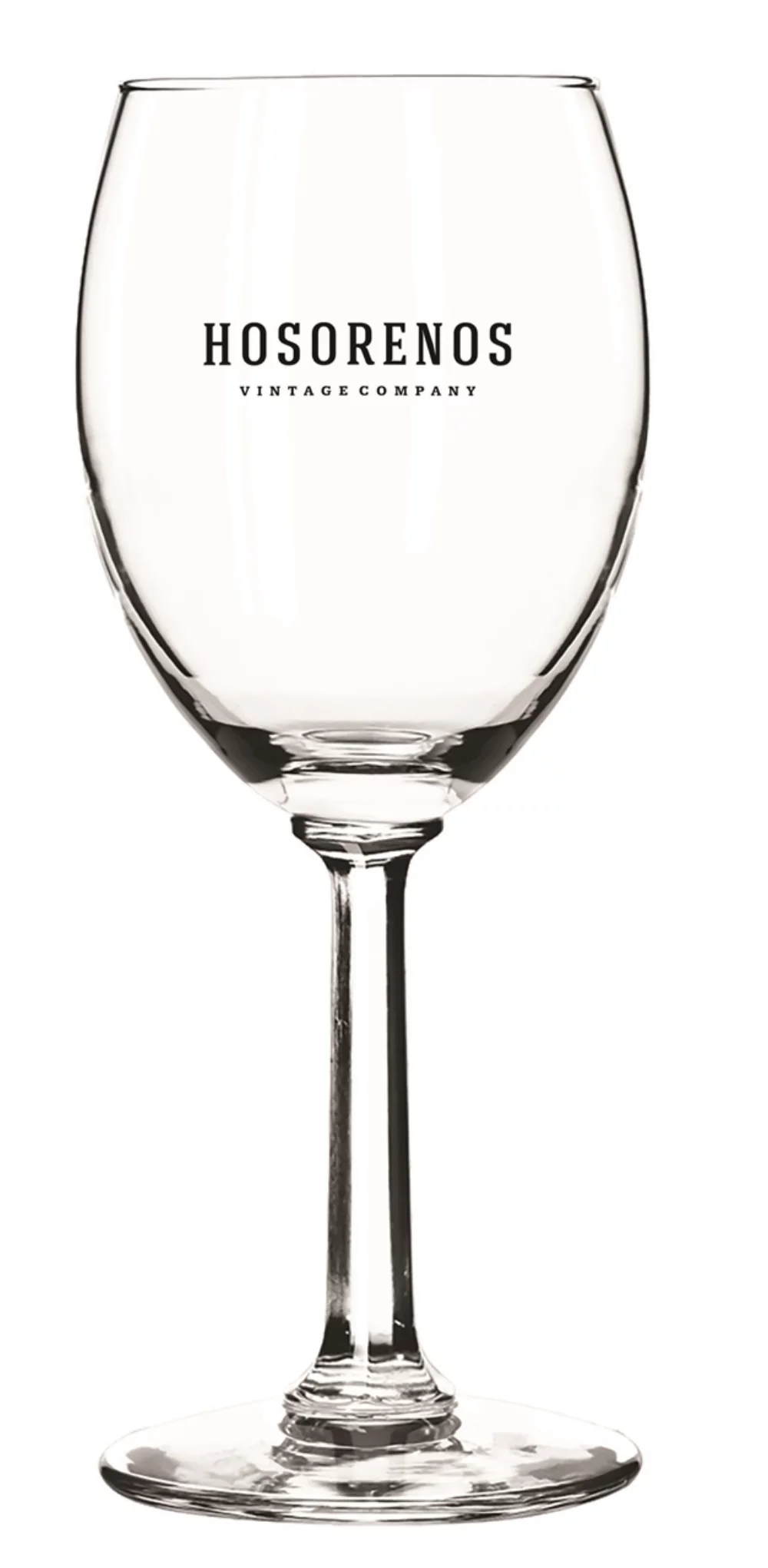 Multisided Stem 7.75oz wine glass
