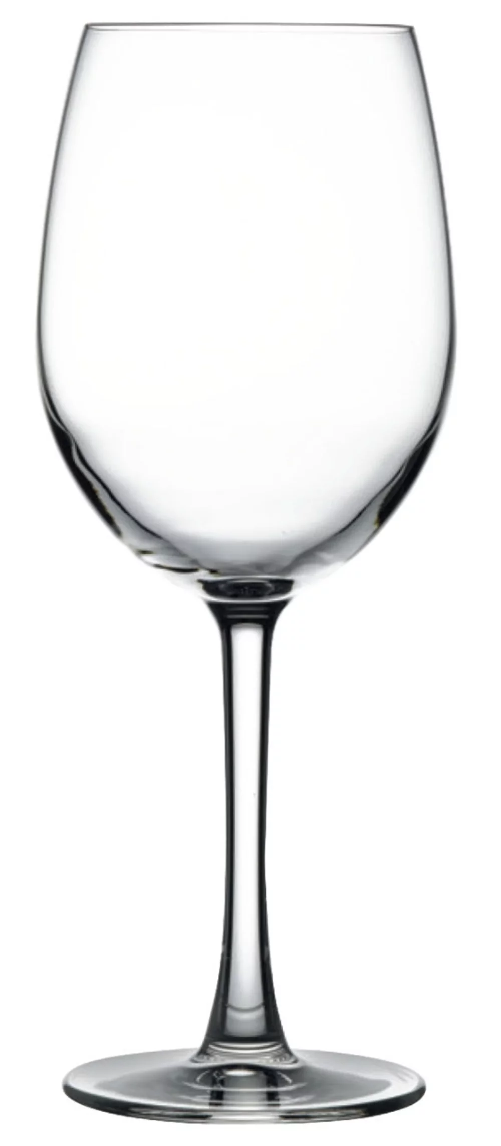 ~Arlington 16oz crystalline stemmed wine glass S/2 in an Ovation black gift box