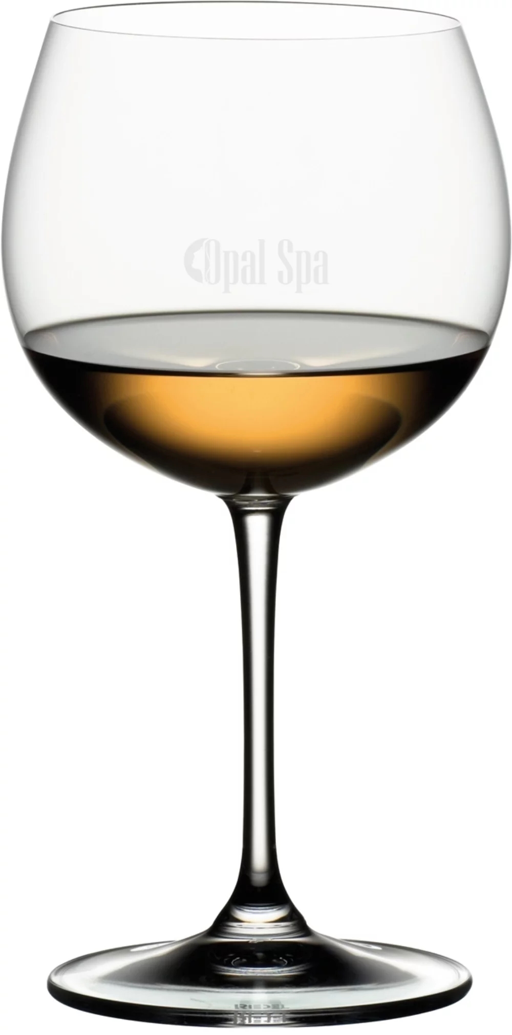 Ensemble de 2 verres à vin en cristal RIEDEL XL Oaked Chardonnay de 21,75 oz dans une boîte cadeau Shadow.