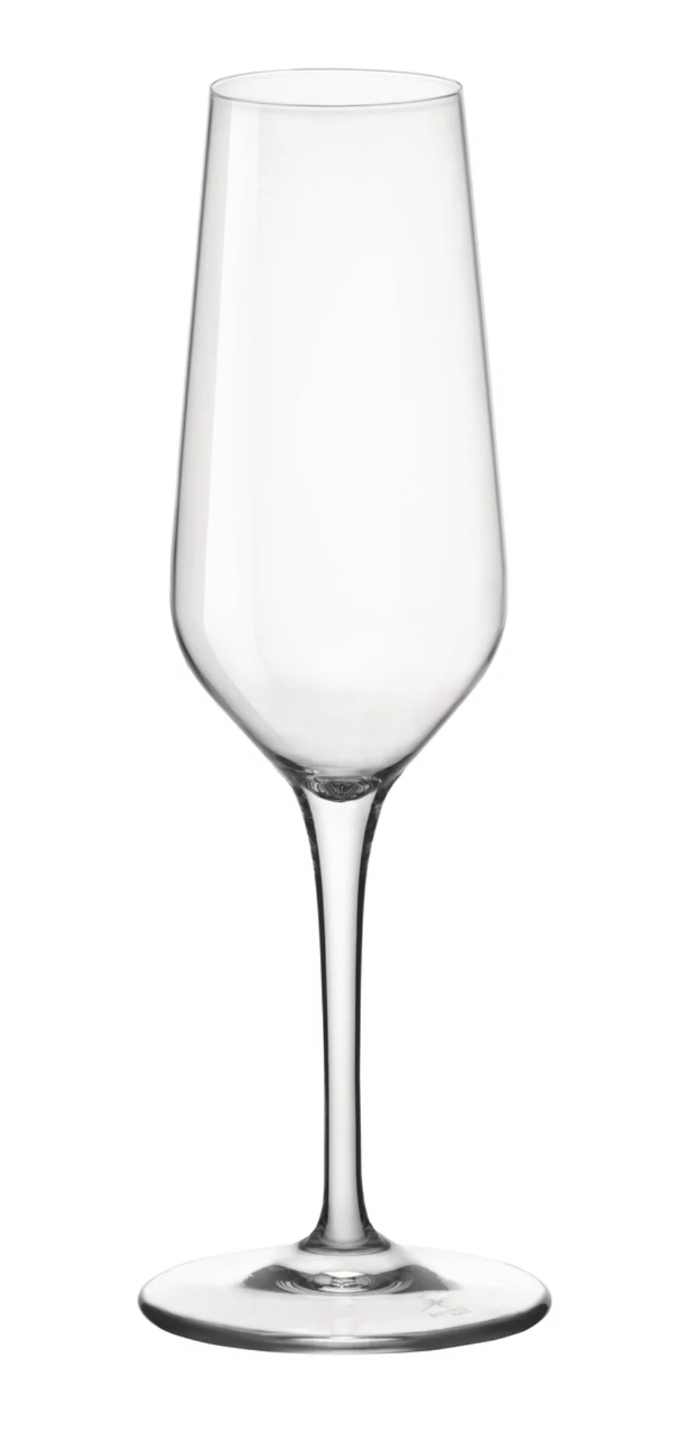 Verre à champagne Bormioli Rocco Electra de 7,75 oz avec pied en cristal - Emballage en vrac/Palette