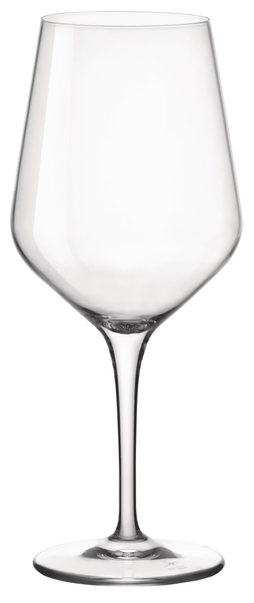 ~ Bormioli Rocco Electra Red 22oz stemmed crystal wine glass S/2 in a Shadow gift box