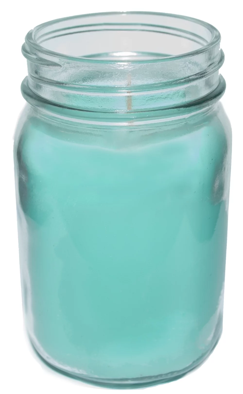 Bougie en verre clair parfumée 'Mineral Spa' de Canmore dans une boîte cadeau noire ébène