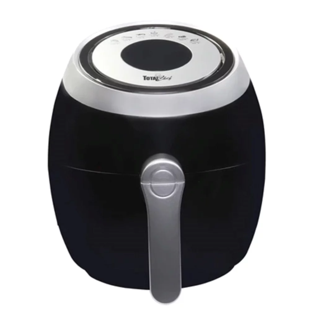 Total Chef Electric Air Fryer Oven 3.8qt, black/silver