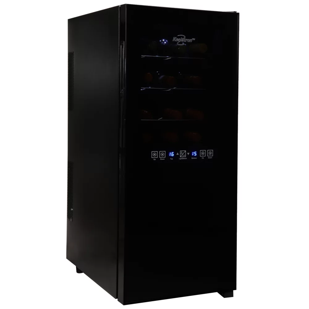 Koolatron 24 bottle Wine Cooler, black