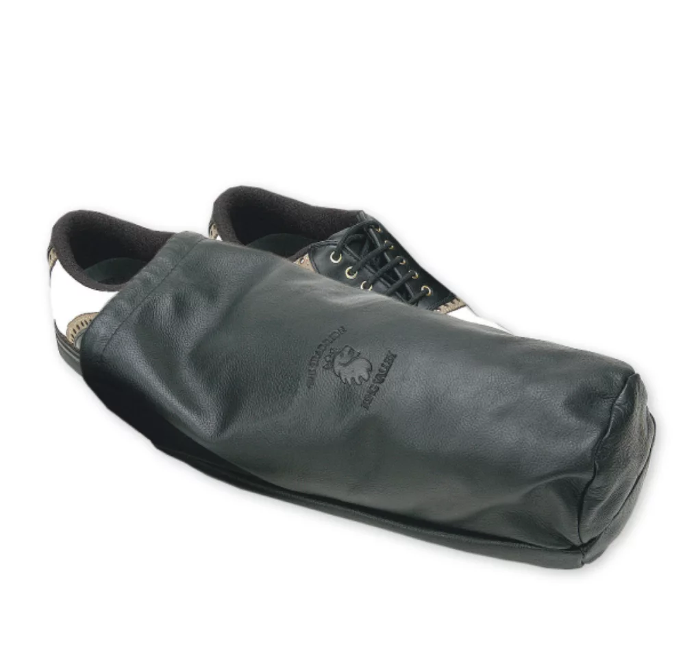 Utility Tote Bag black genuine top grain milled nappa leather