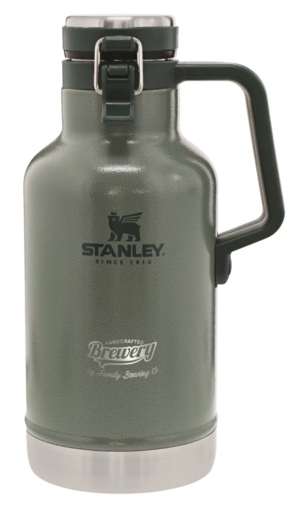 Stanley® Classic Easy-Pour Growler 64oz en acier inoxydable isolé sous vide vert - Gravé