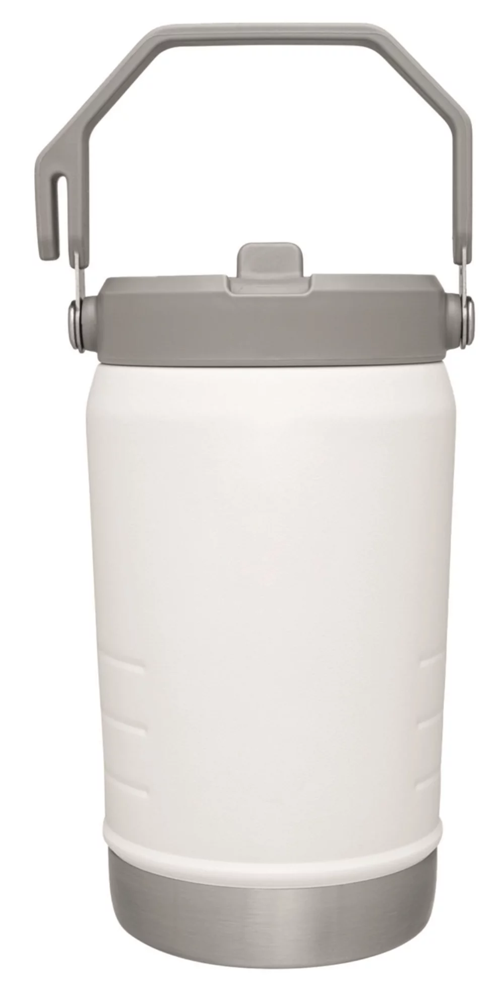 Stanley® IceFlow 40oz Flip Straw Jug, white - Etched