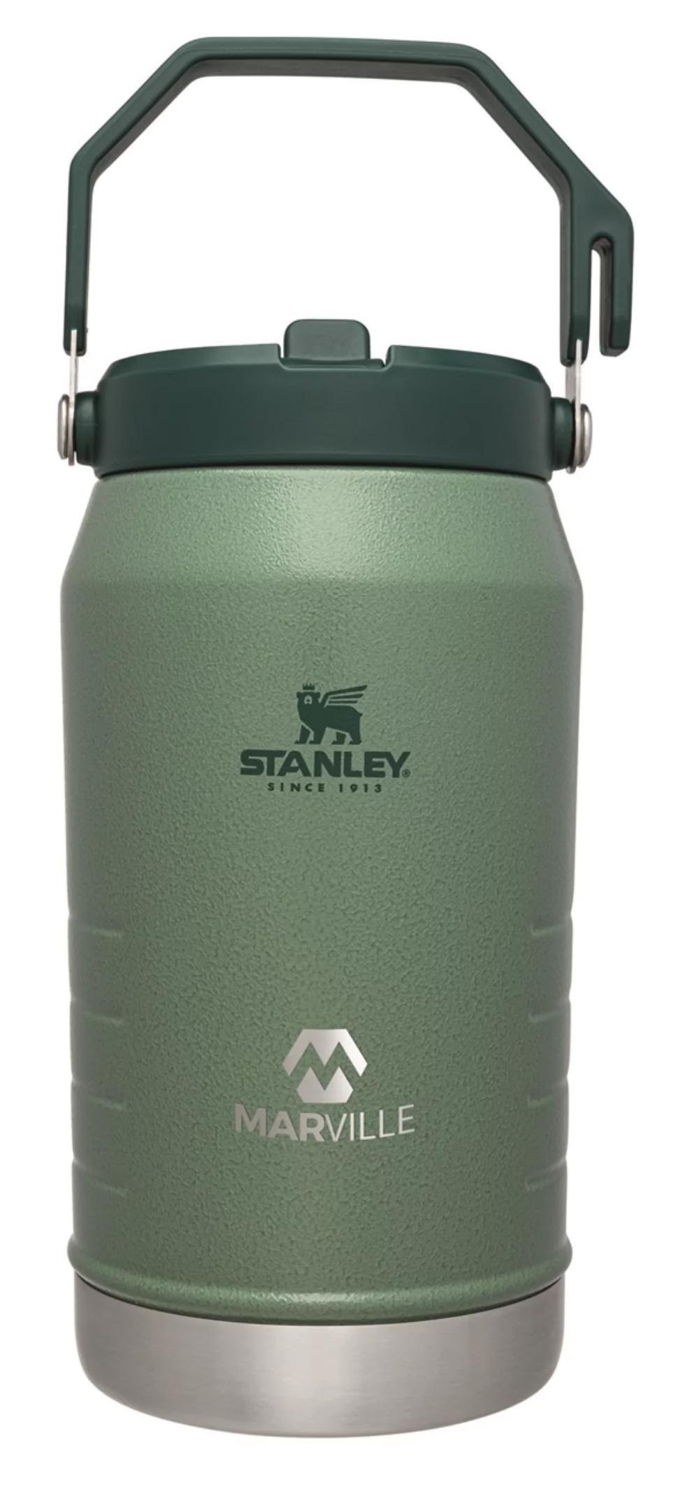 Stanley® IceFlow 64oz Flip Straw Jug, green - Etched