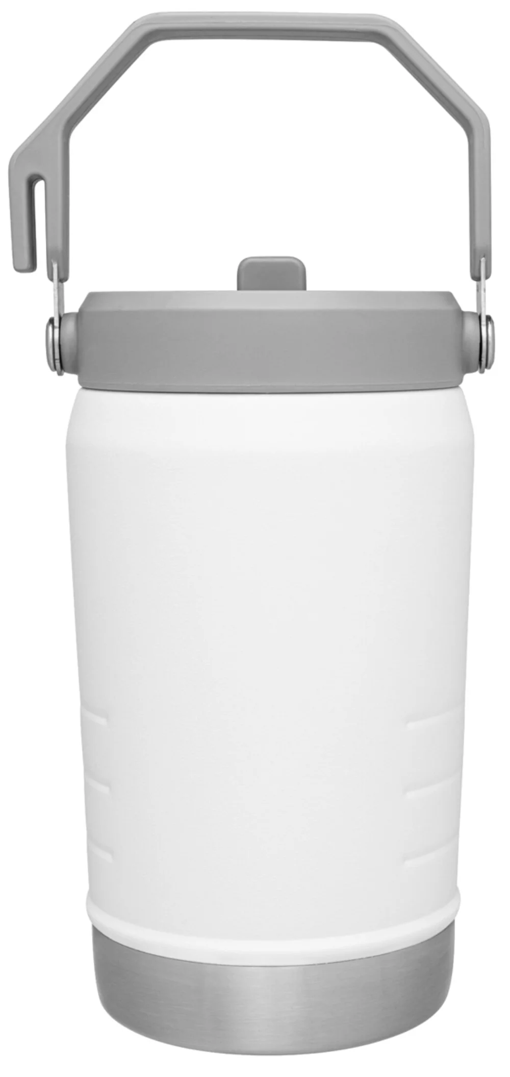 Stanley® IceFlow 64oz Flip Straw Jug, blanc