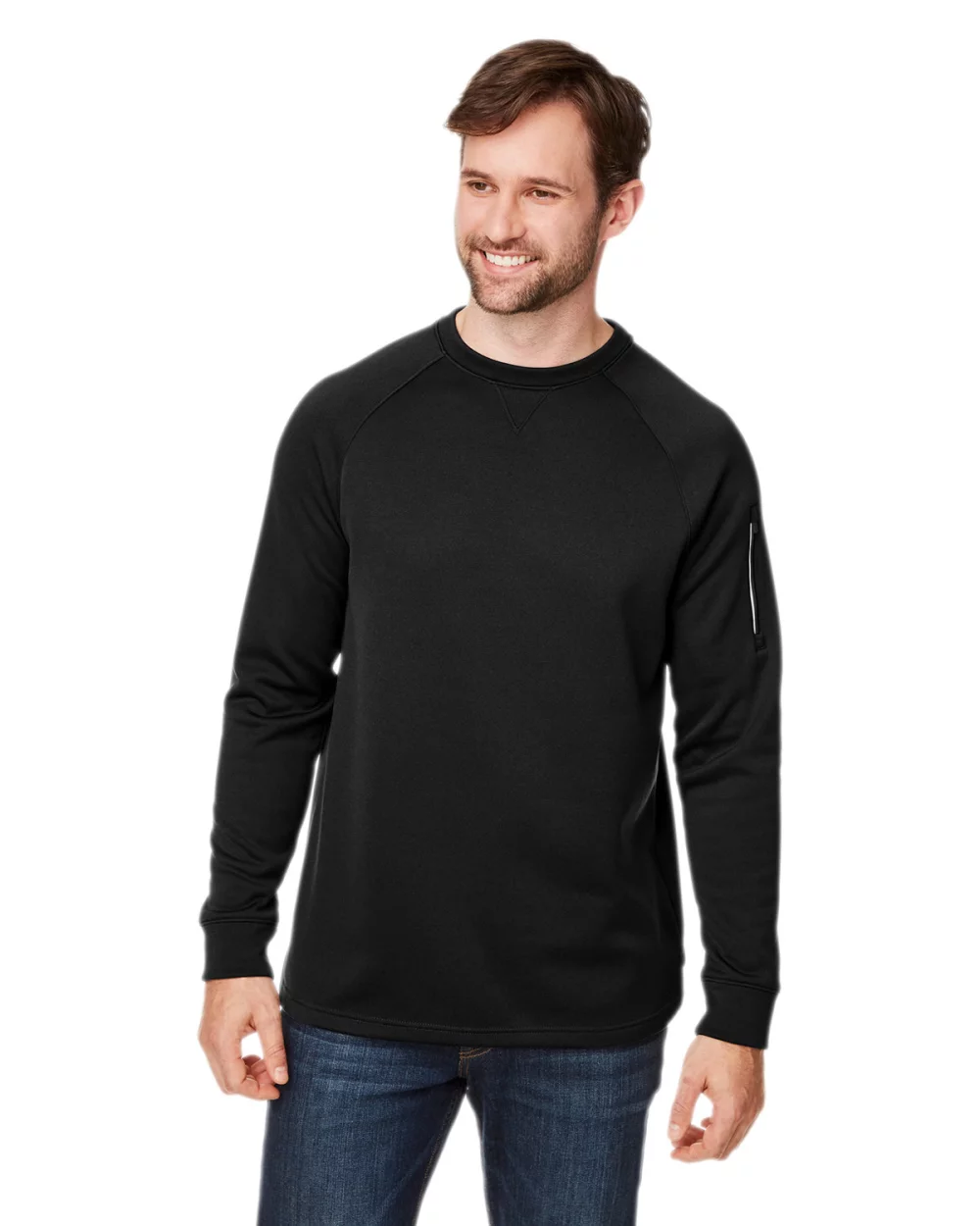 CORE 365 Unisex Fusion ChromaSoft™ Fleece Crew Pullover