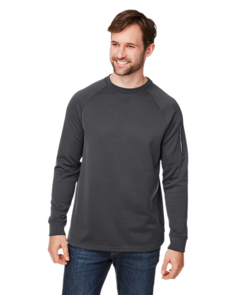 CORE 365 Unisex Fusion ChromaSoft™ Fleece Crew Pullover