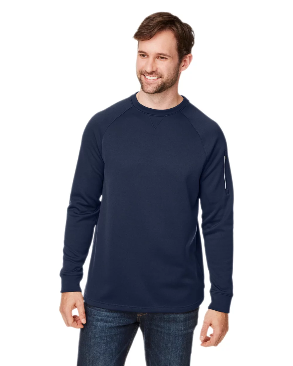 CORE 365 Unisex Fusion ChromaSoft™ Fleece Crew Pullover