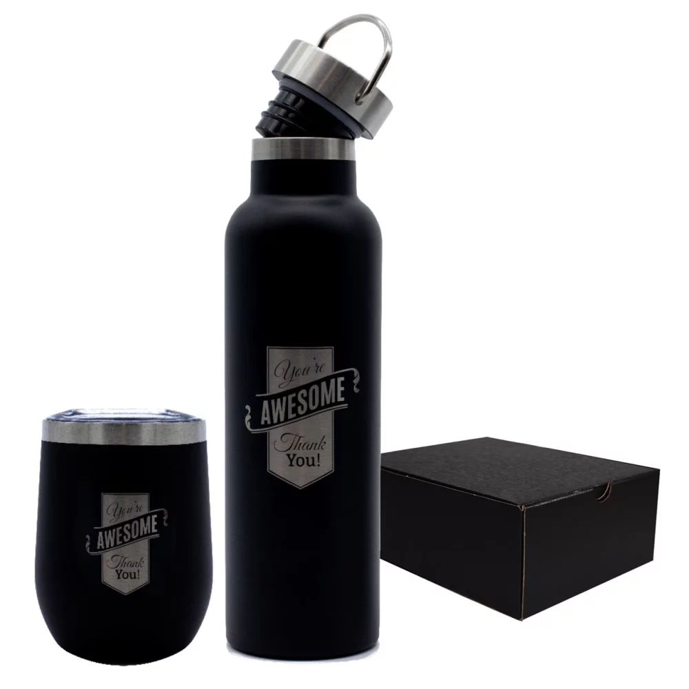 Ensemble Keepin' It Cool, SS Black Canyon & Carolina dans une boîte cadeau Ovation