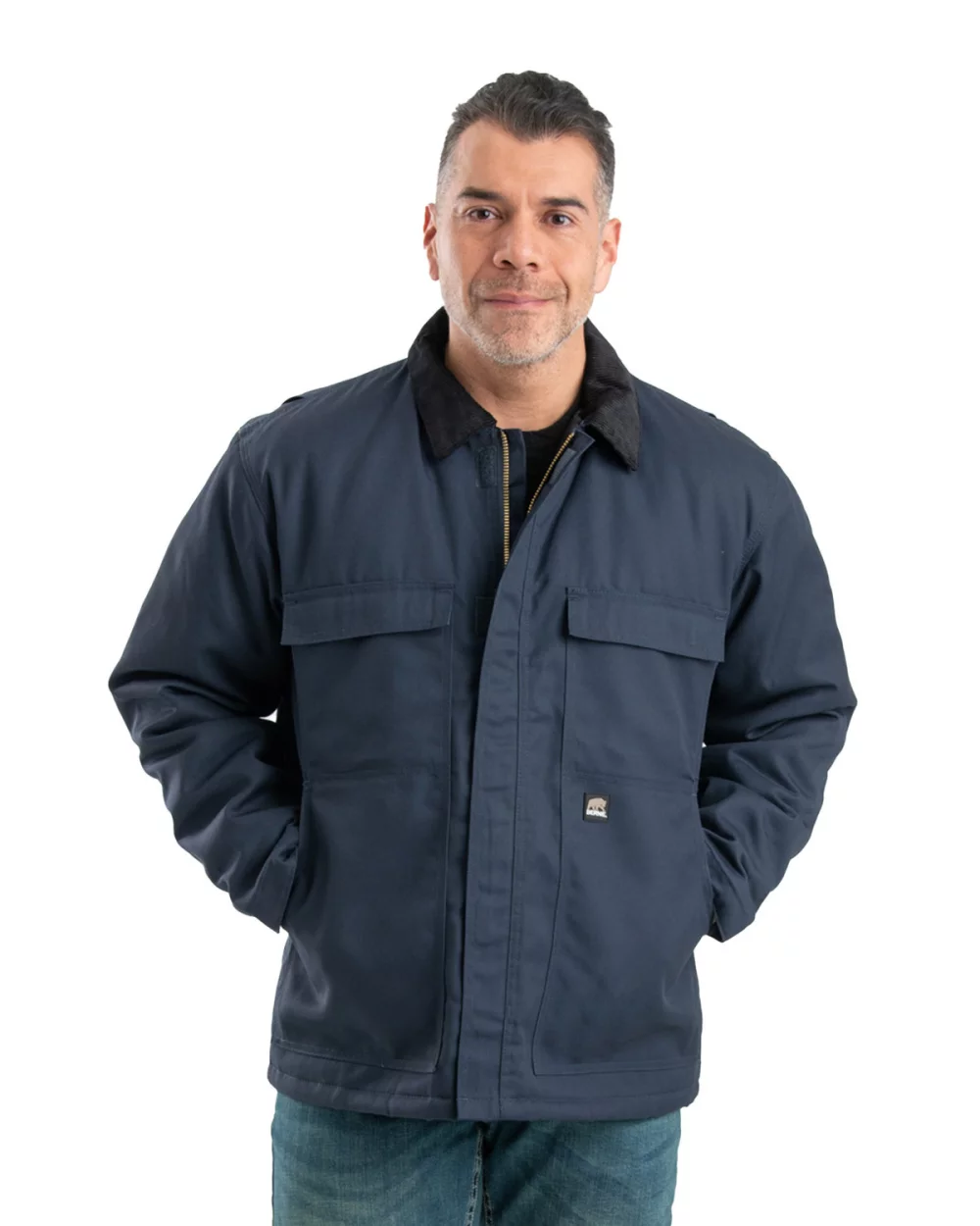 Manteau de travail en sergé Heritage pour hommes de Berne Apparel
