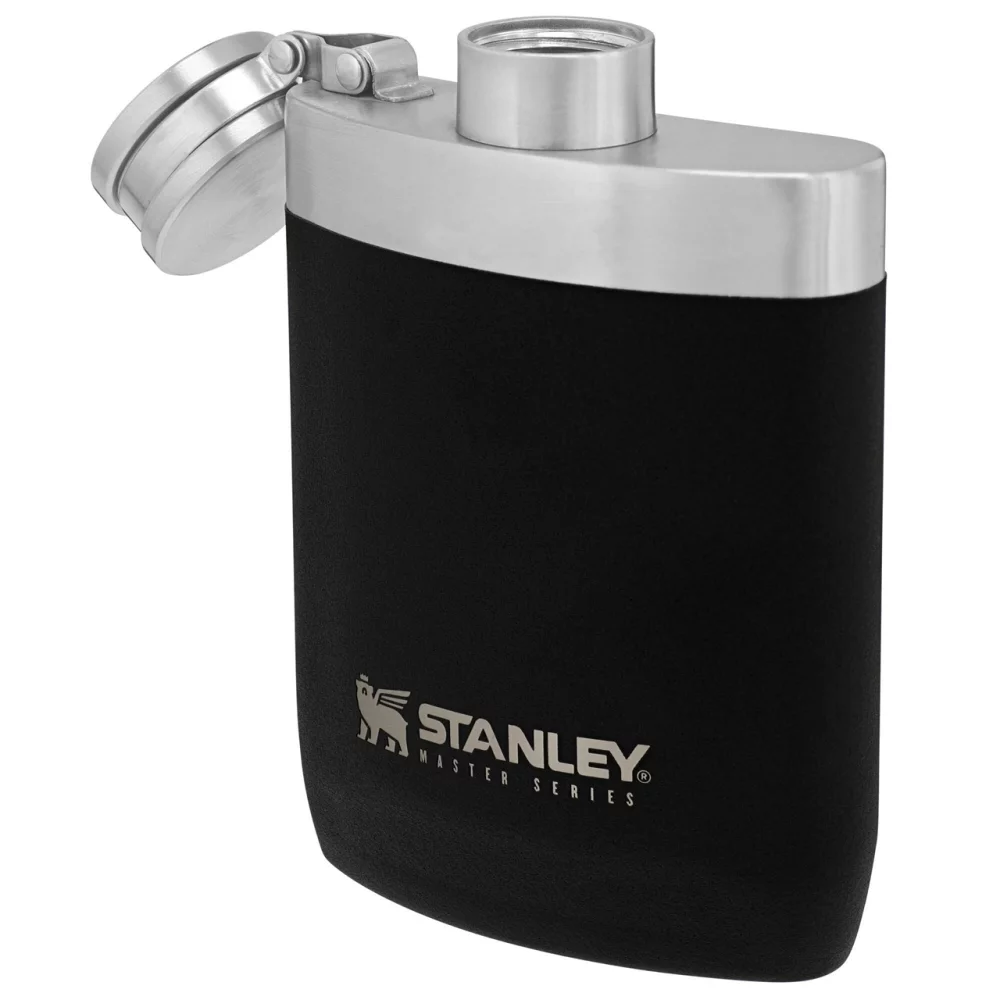 Flasque de hanche incassable Stanley® Master Series 8 oz noire