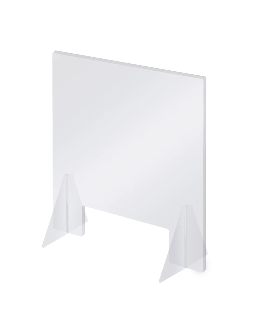 Protective Counter Shield, acrylic plexi, clear - Blank