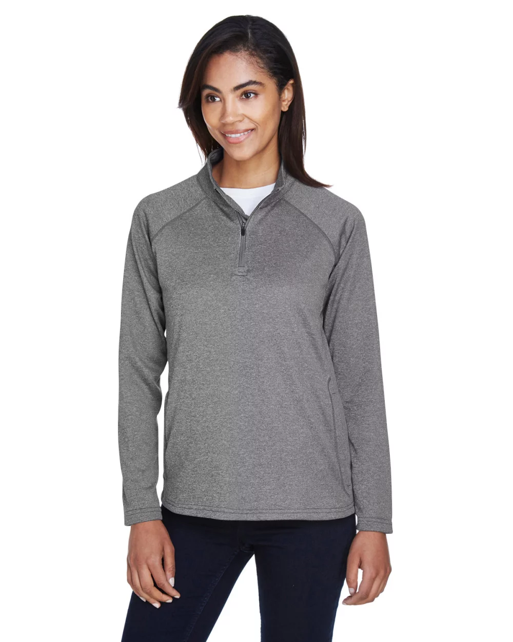 DEVON AND JONES Ladies' Stretch Tech-Shell® Compass Quarter-Zip
