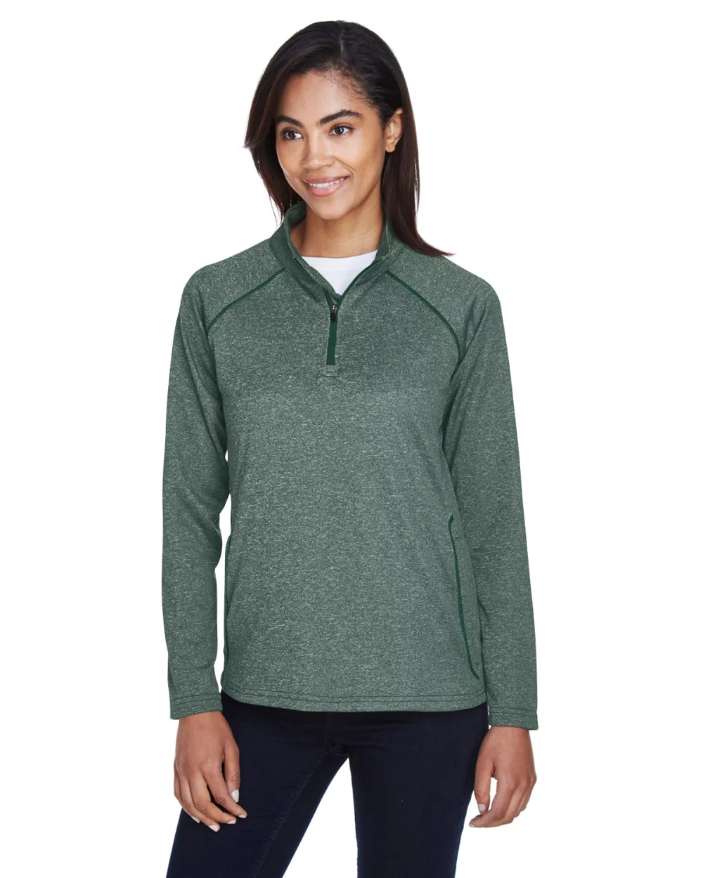 DEVON AND JONES Ladies' Stretch Tech-Shell® Compass Quarter-Zip