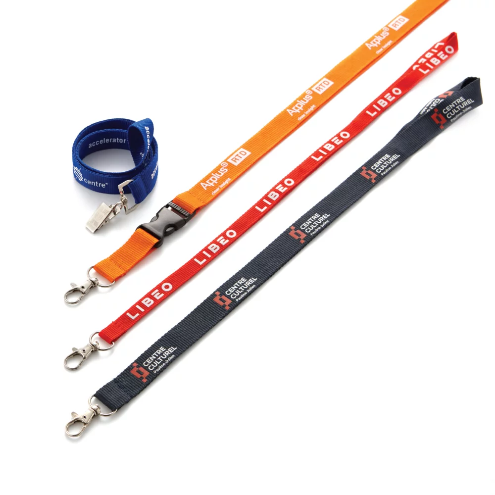 Flat Polyester Lanyards