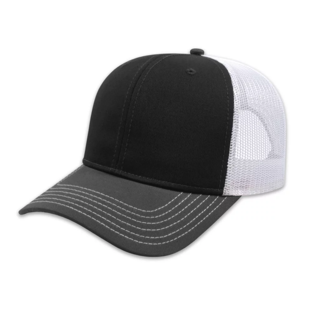 Casquette à visière plate modifiée avec dos en filet