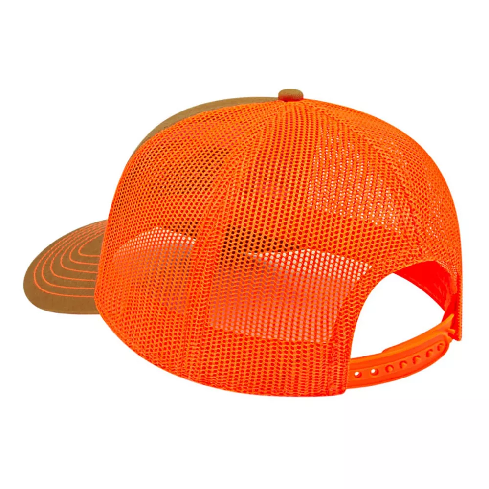 Casquette à visière plate modifiée avec dos en filet