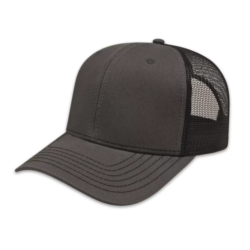 Casquette à visière plate modifiée avec dos en filet