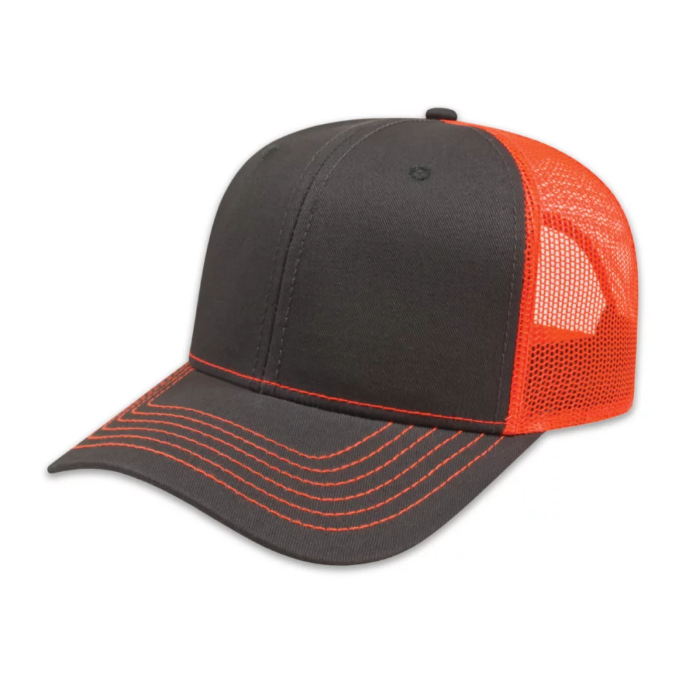 Modified Flat Bill w/Mesh Back Cap