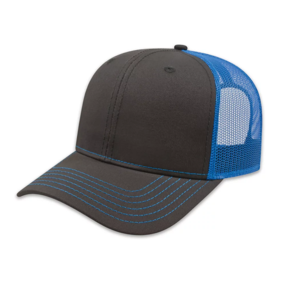 Modified Flat Bill w/Mesh Back Cap