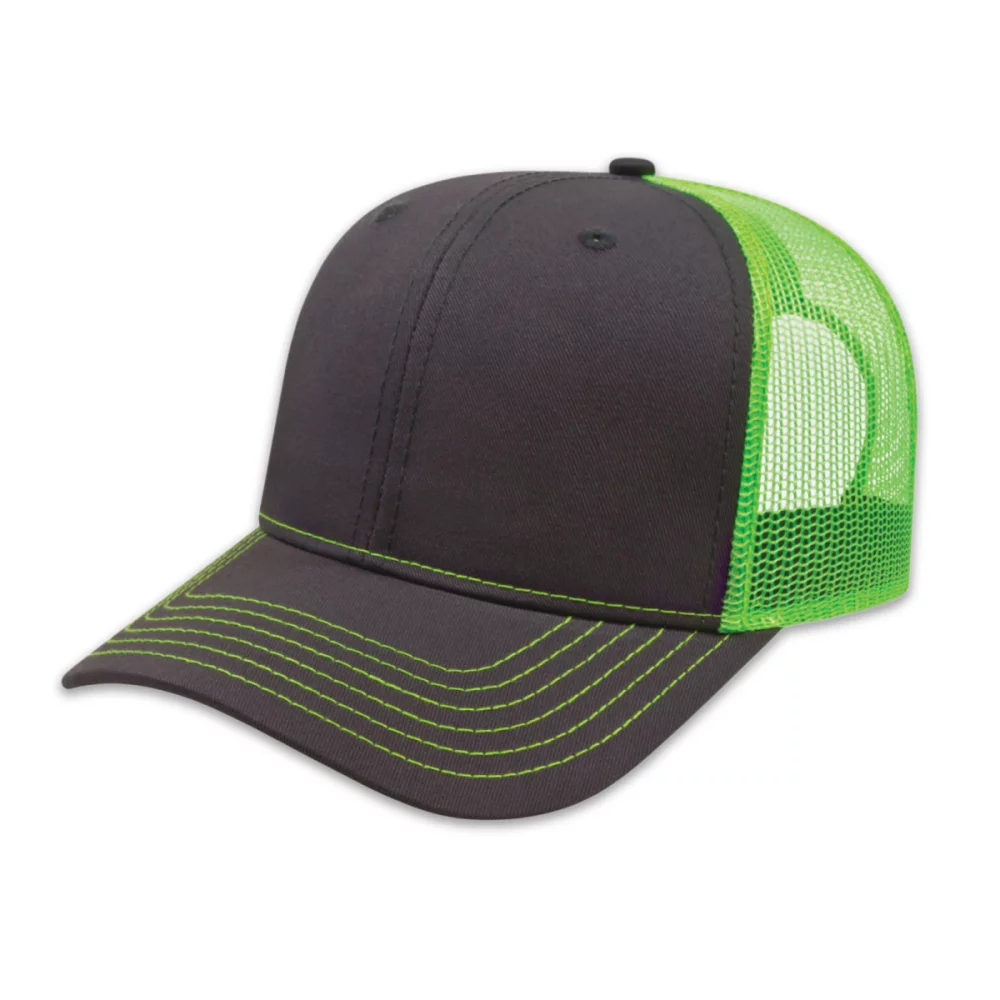 Casquette à visière plate modifiée avec dos en filet