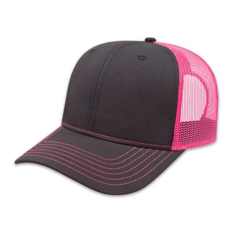 Modified Flat Bill w/Mesh Back Cap