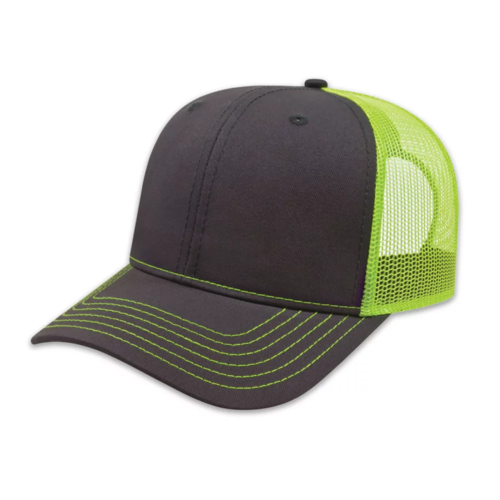 Modified Flat Bill w/Mesh Back Cap