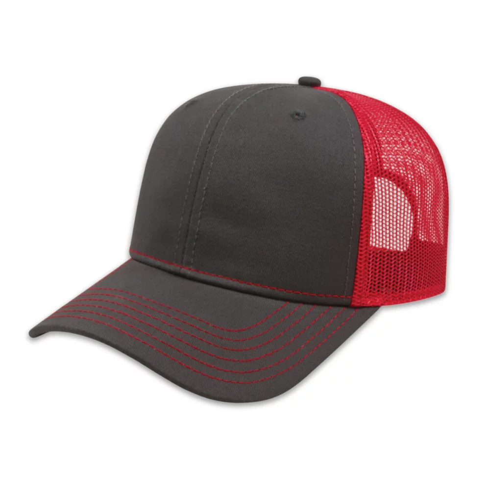 Casquette à visière plate modifiée avec dos en filet