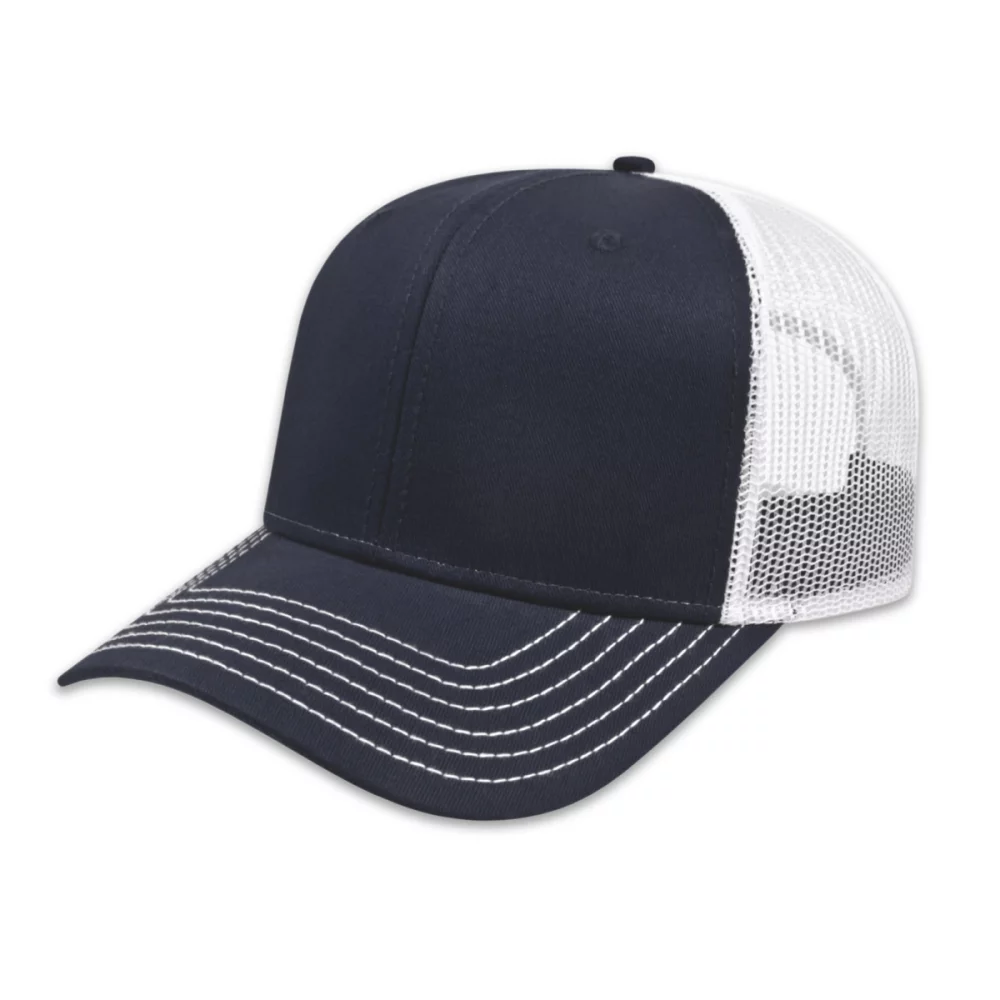 Casquette à visière plate modifiée avec dos en filet