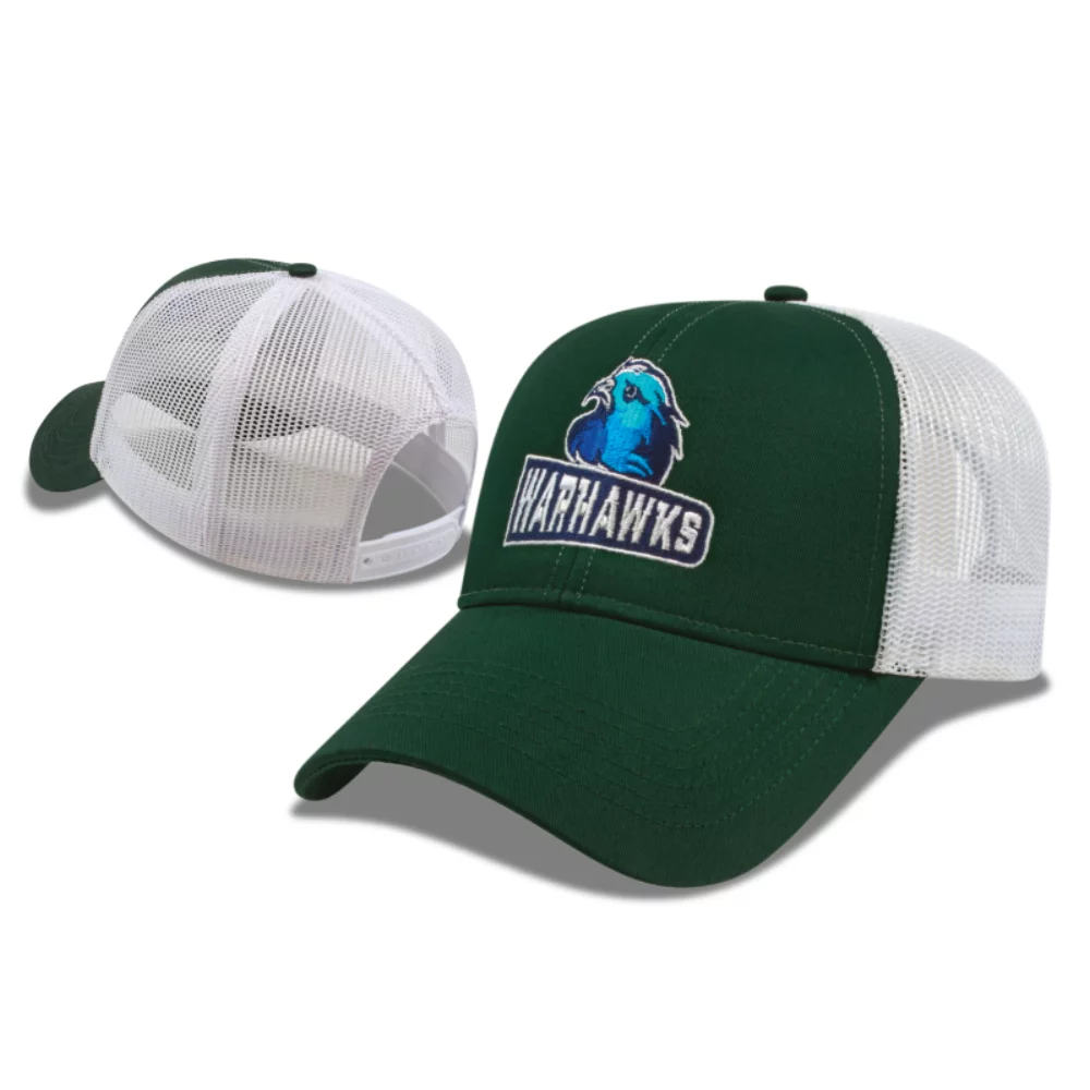 Casquette à dos en maille bicolore