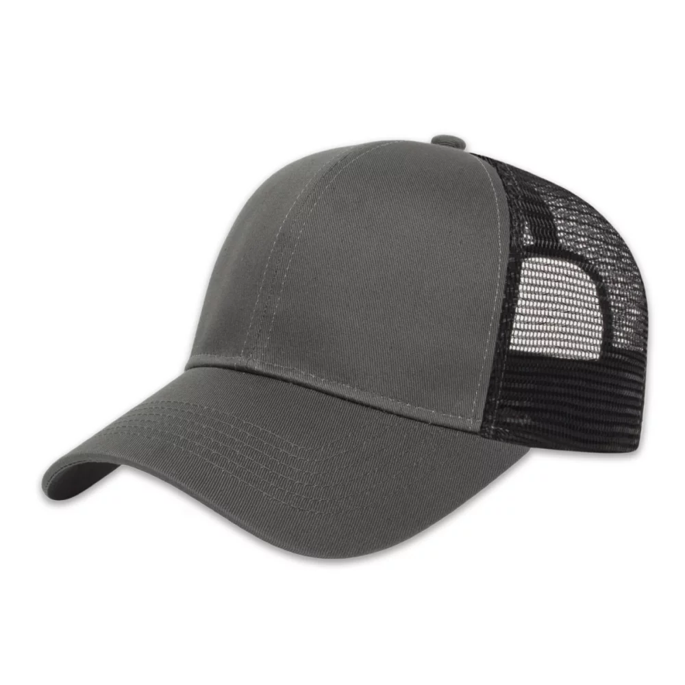Casquette à dos en maille bicolore