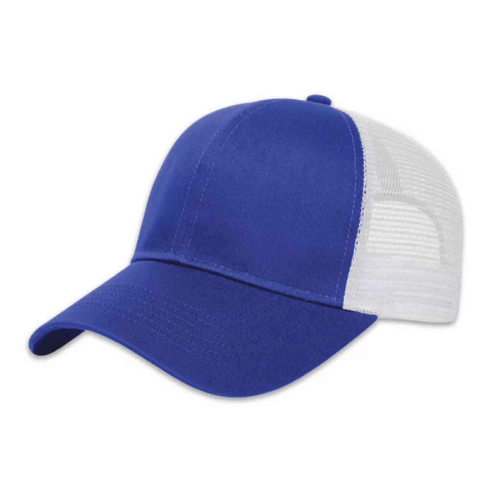 Casquette à dos en maille bicolore