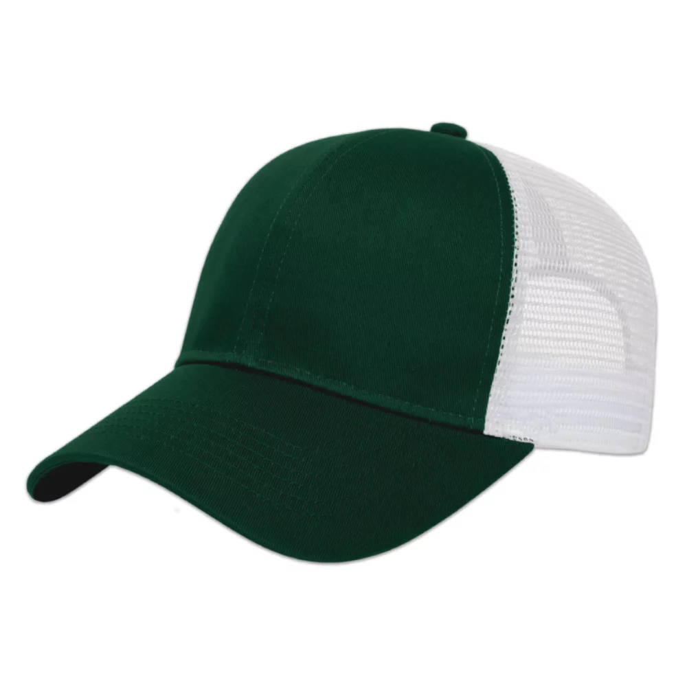 Casquette à dos en maille bicolore