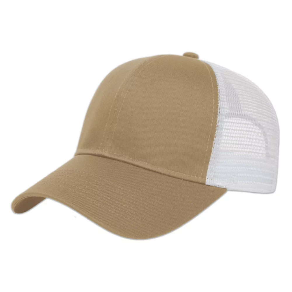 Casquette à dos en maille bicolore
