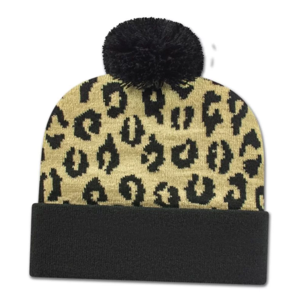 Bonnet tricoté d'élite avec revers